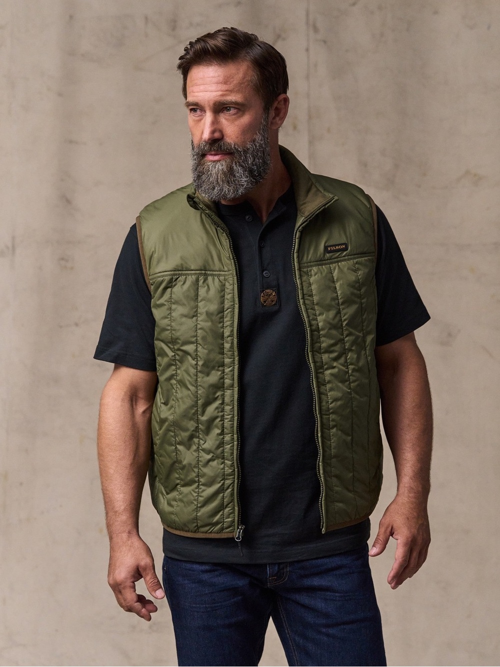 Filson Men's Quilted Vest - Size XS